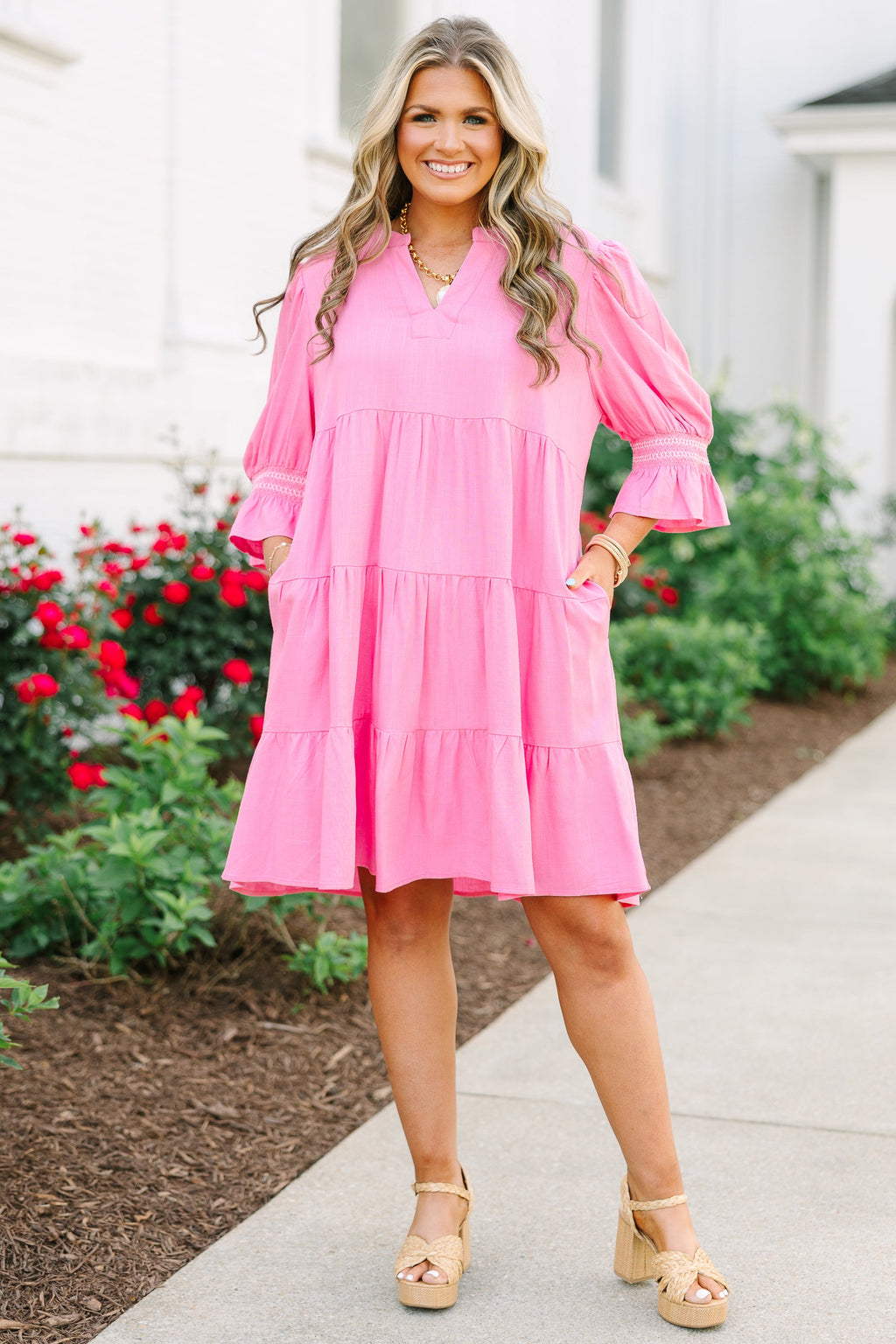 Exactly Like This Dress, Pink