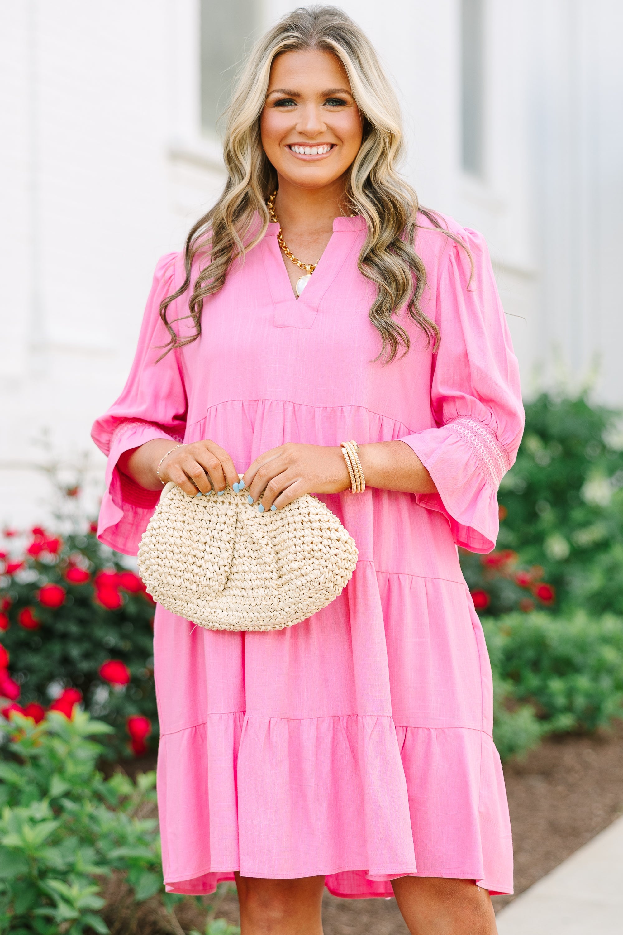 Exactly Like This Dress, Pink