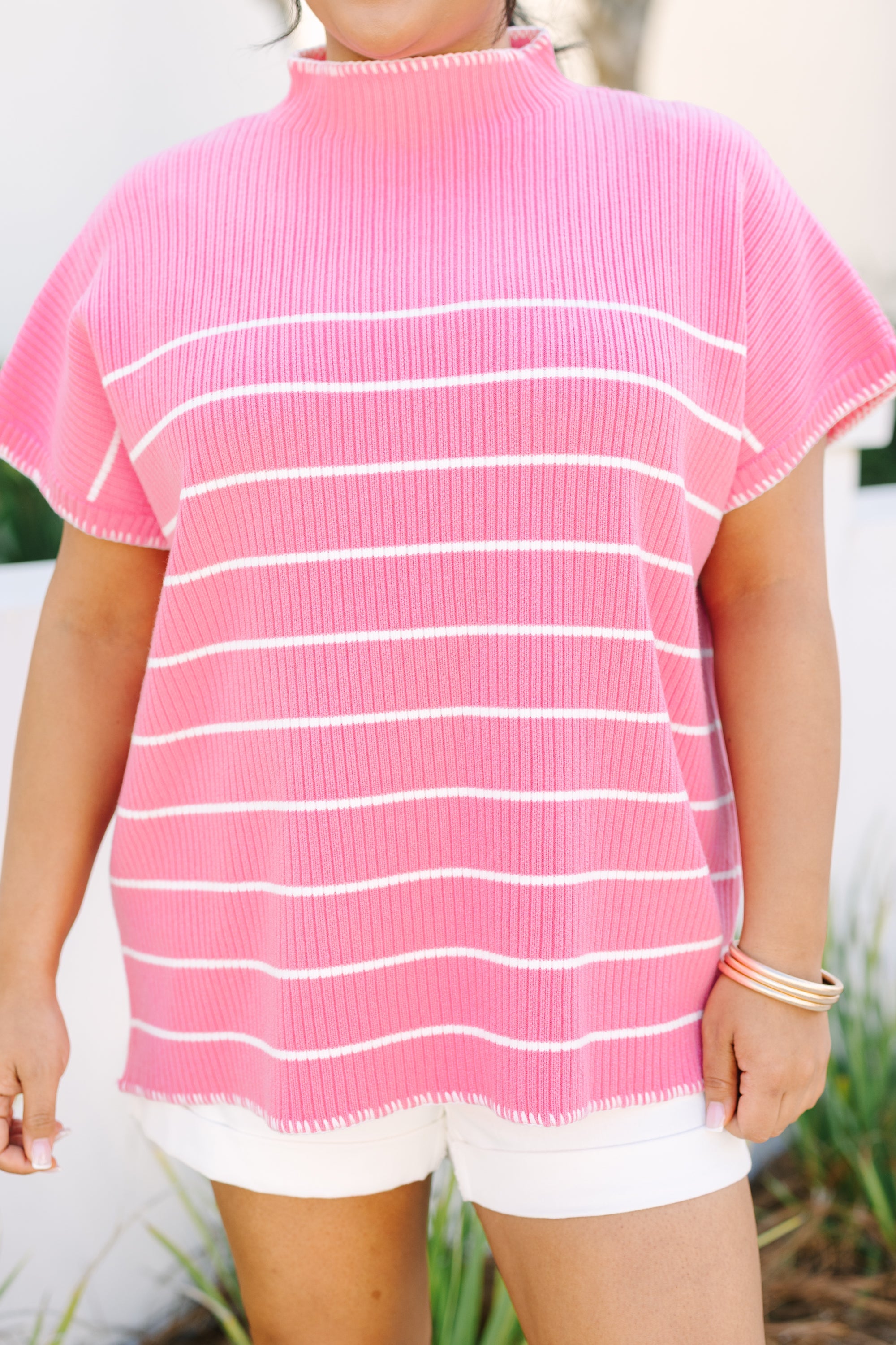 Eyes On You Sweater, Pink