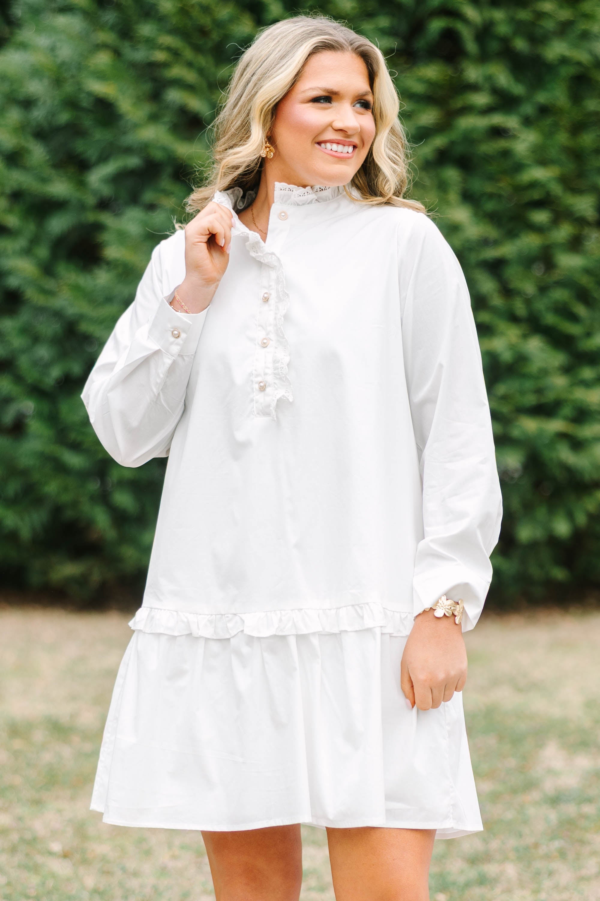 As If I Needed A Reason Dress, White