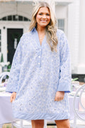 A Touch Of Radiance Dress, Baby Blue