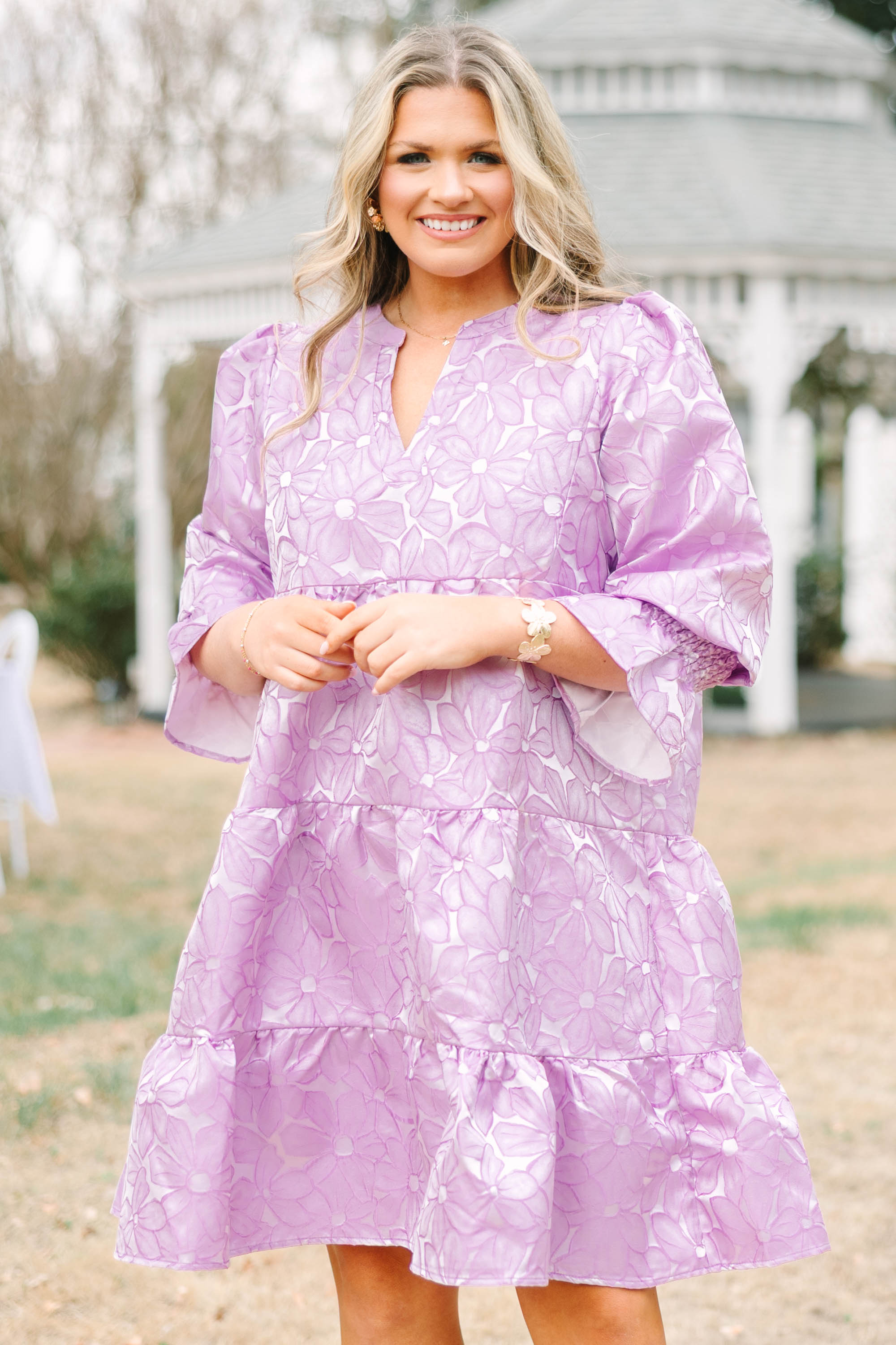 What You Know Dress, Periwinkle