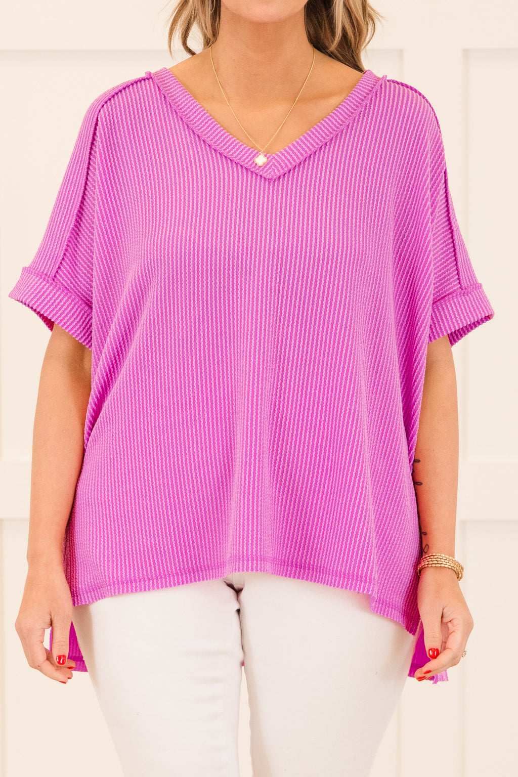 Knit Me Up Top, Spring Mauve
