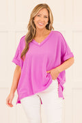 Knit Me Up Top, Spring Mauve