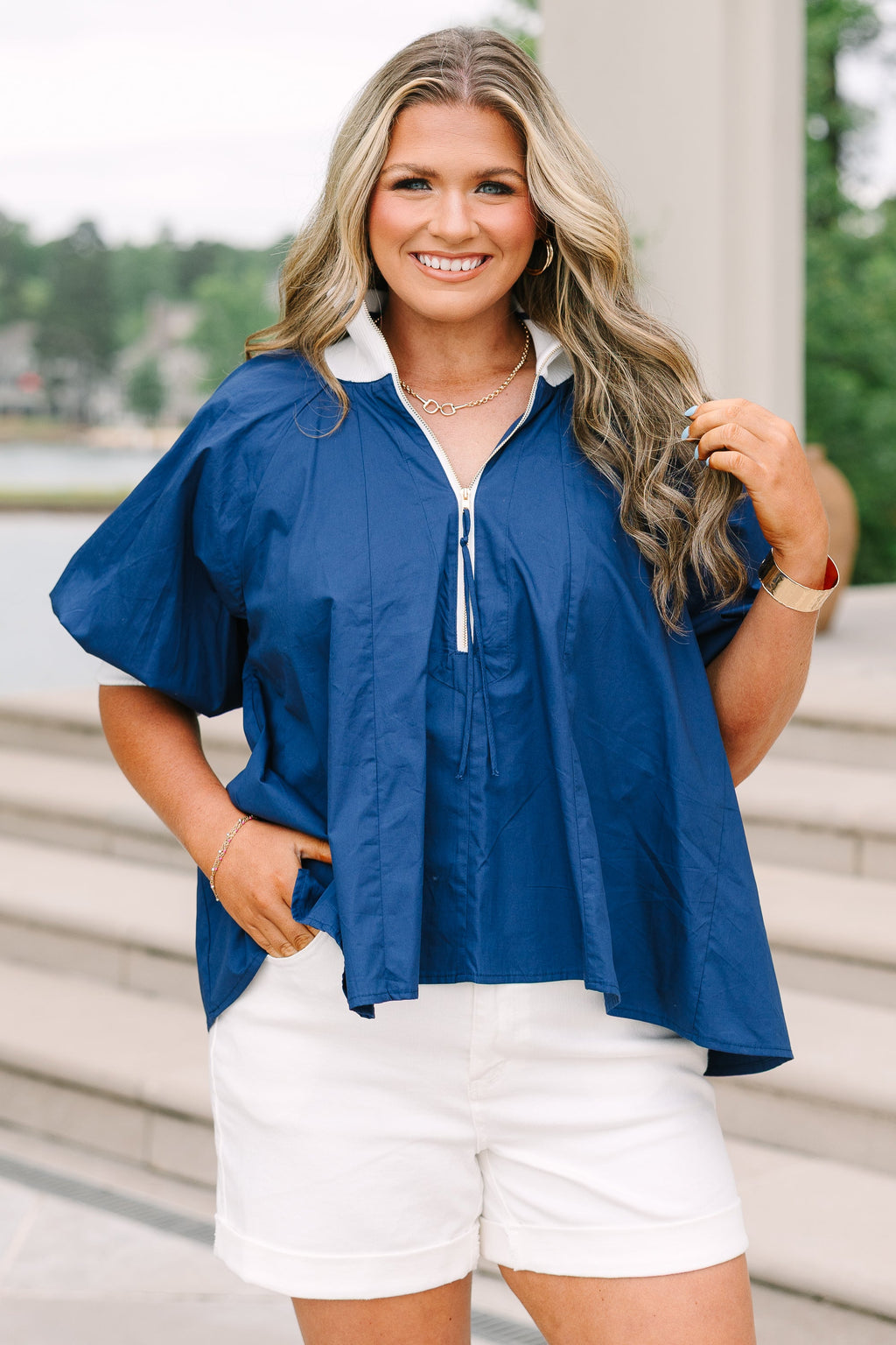 All For You Top, Navy