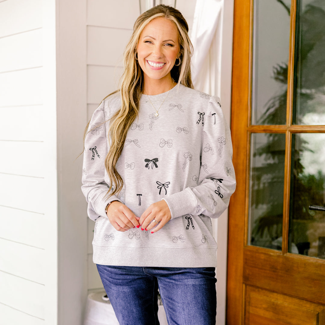 Only Getting Better Pullover, Gray