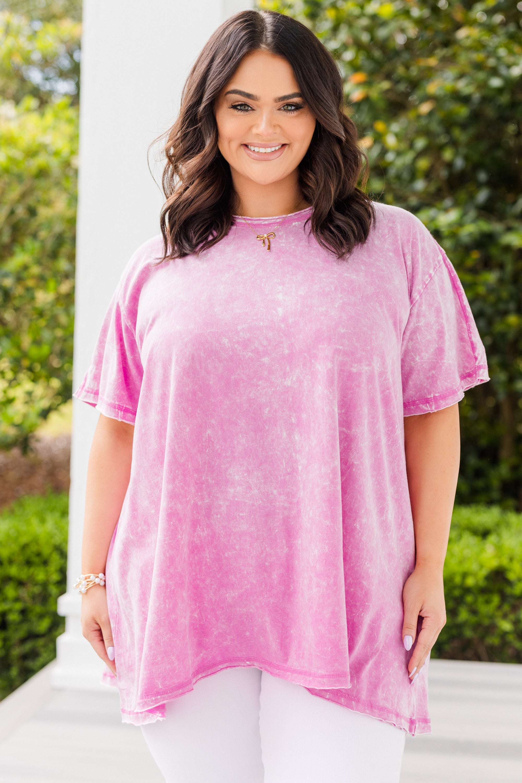 All About It Tunic, Pink