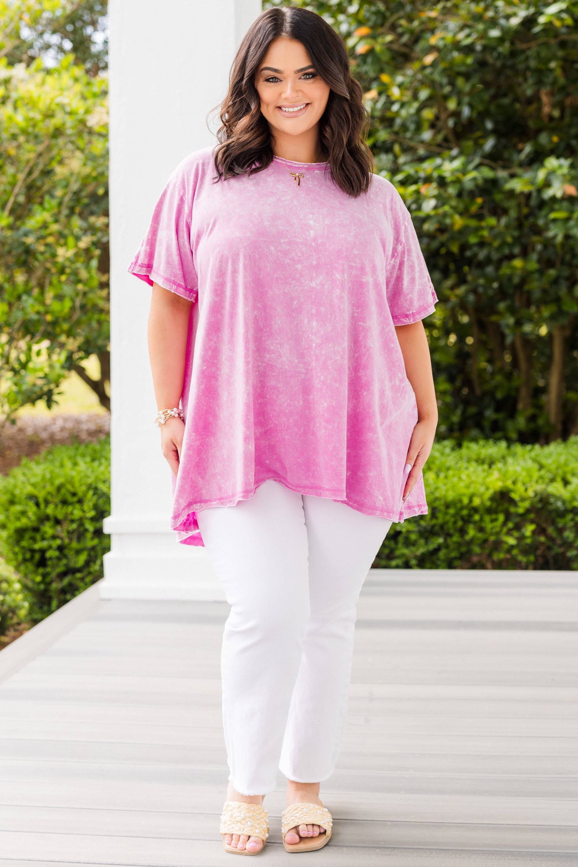 All About It Tunic, Pink
