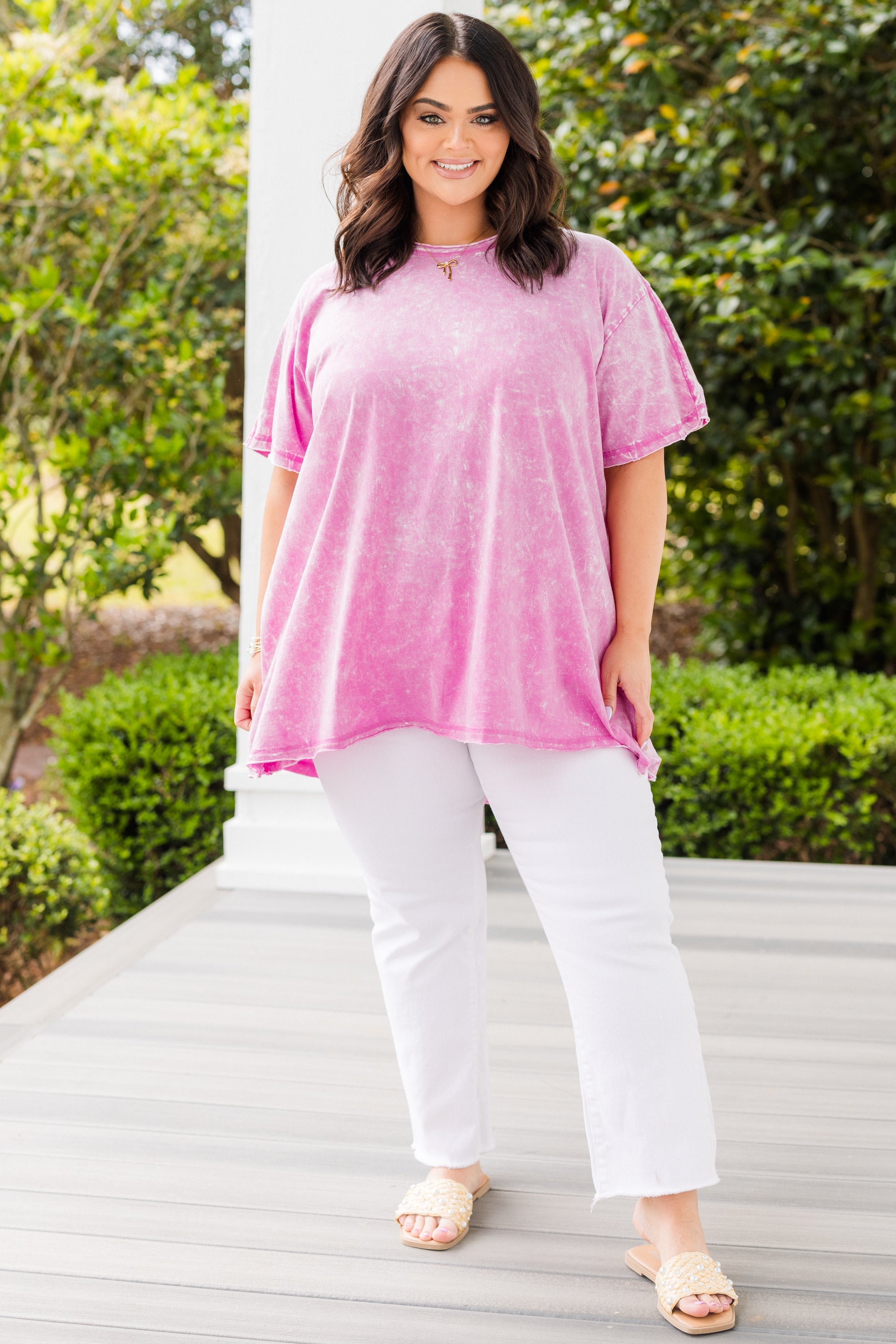 All About It Tunic, Pink