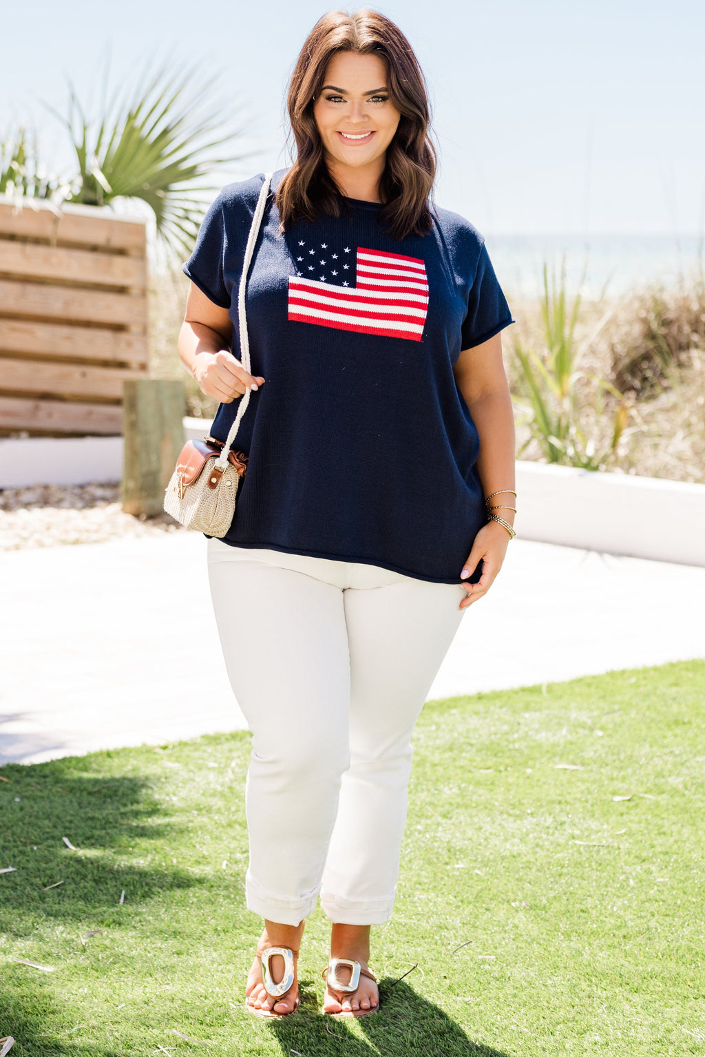 Freedom Sweater, Navy