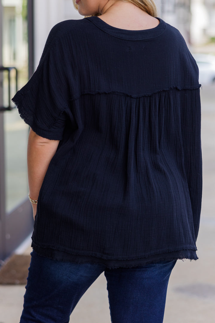 Delight In Dancing Top, Black