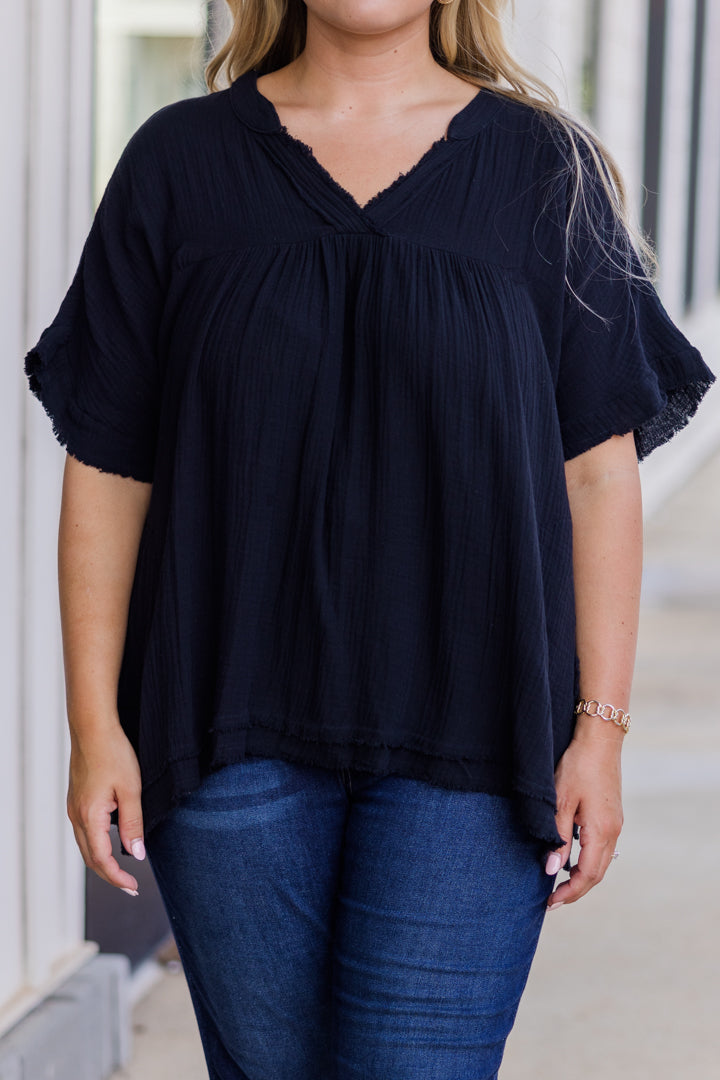 Delight In Dancing Top, Black