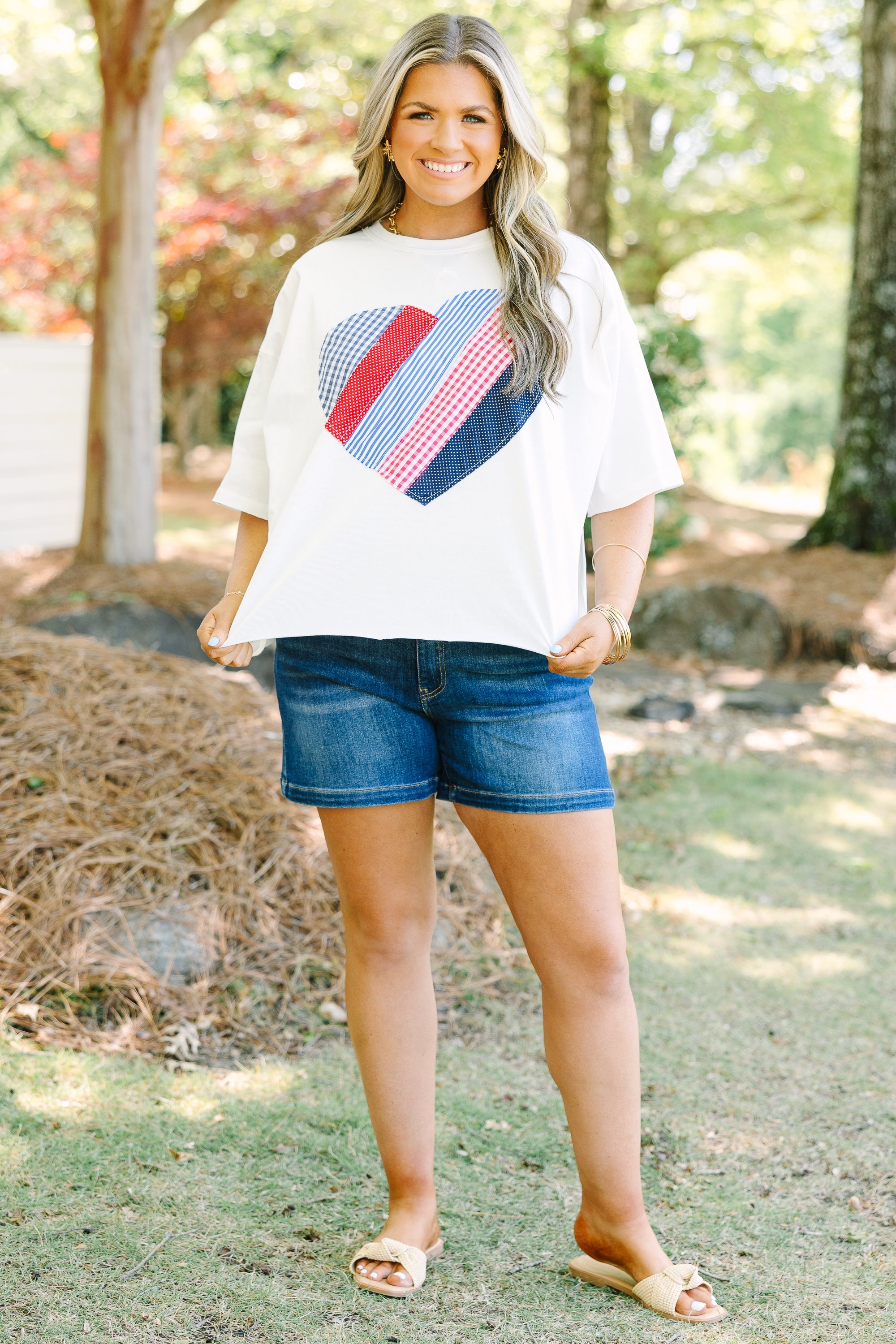 Worth The Wait Tee, White