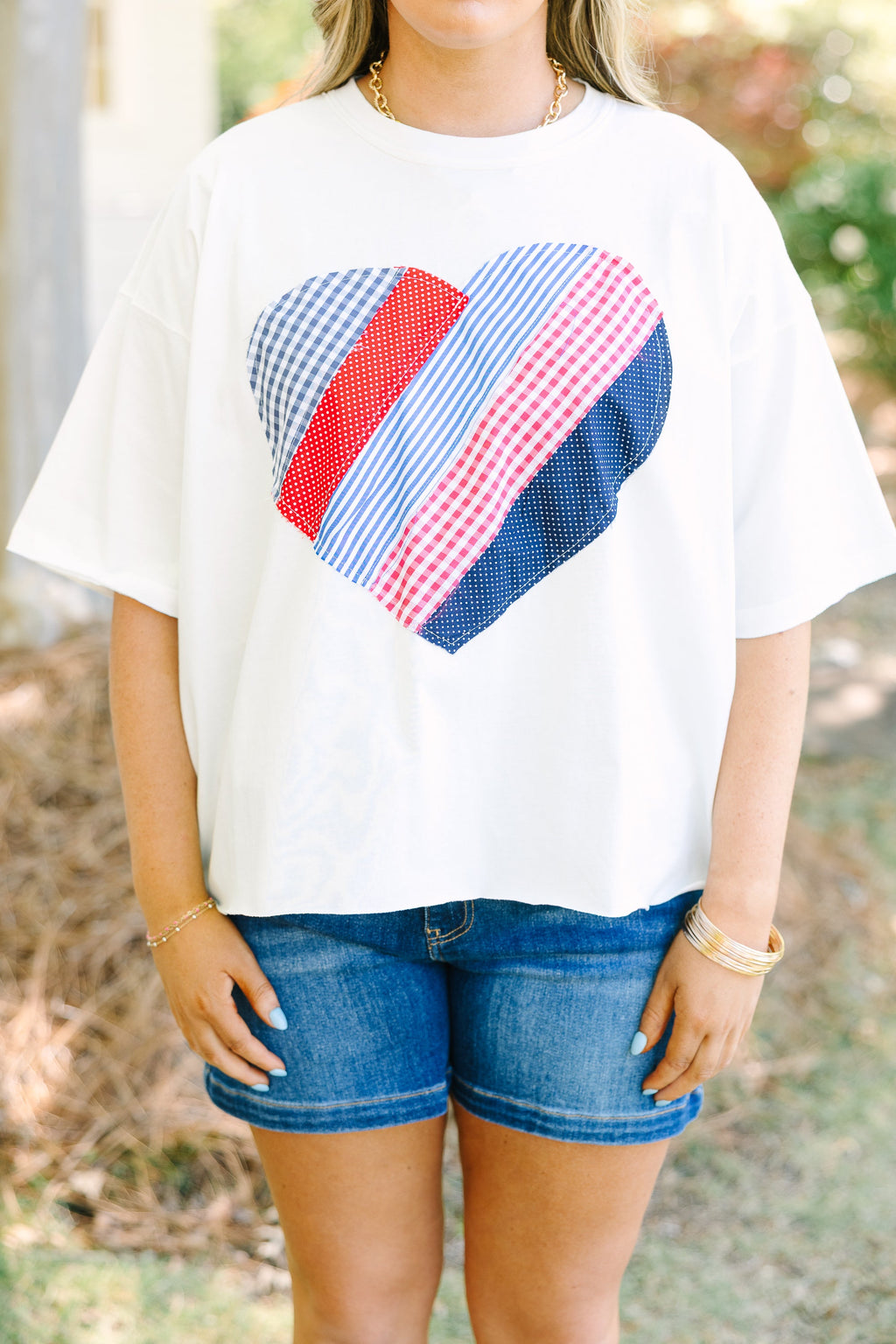 Worth The Wait Tee, White