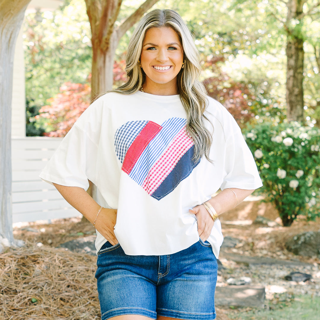 Worth The Wait Tee, White