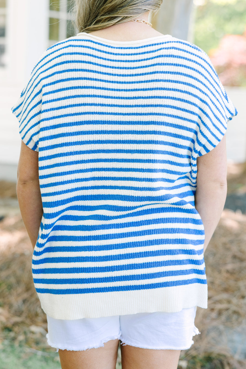 Twice As Nice Sweater, Blue