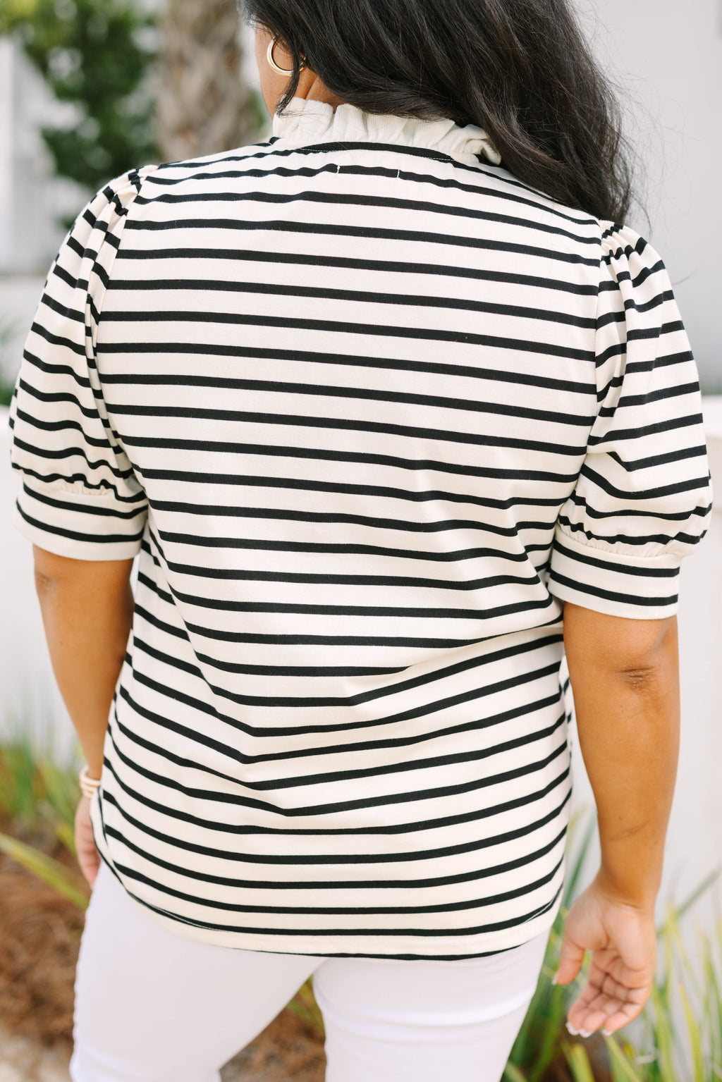 Secrets That You Keep Top, Black-White
