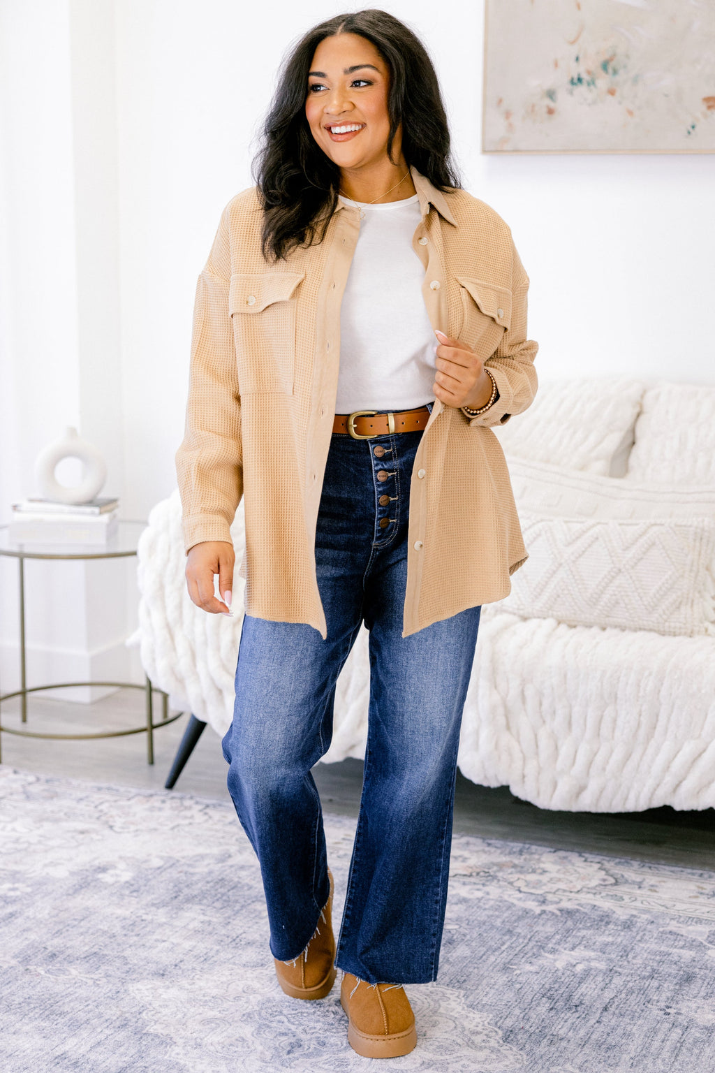 Fall Mornings Jacket, Khaki