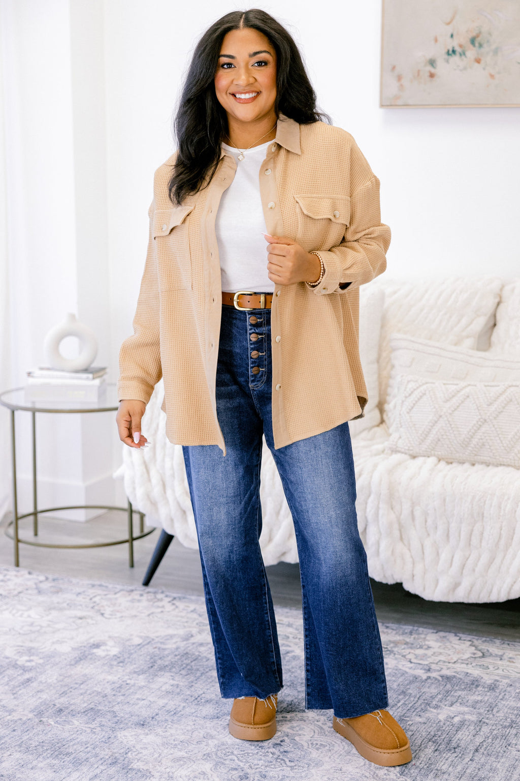 Fall Mornings Jacket, Khaki