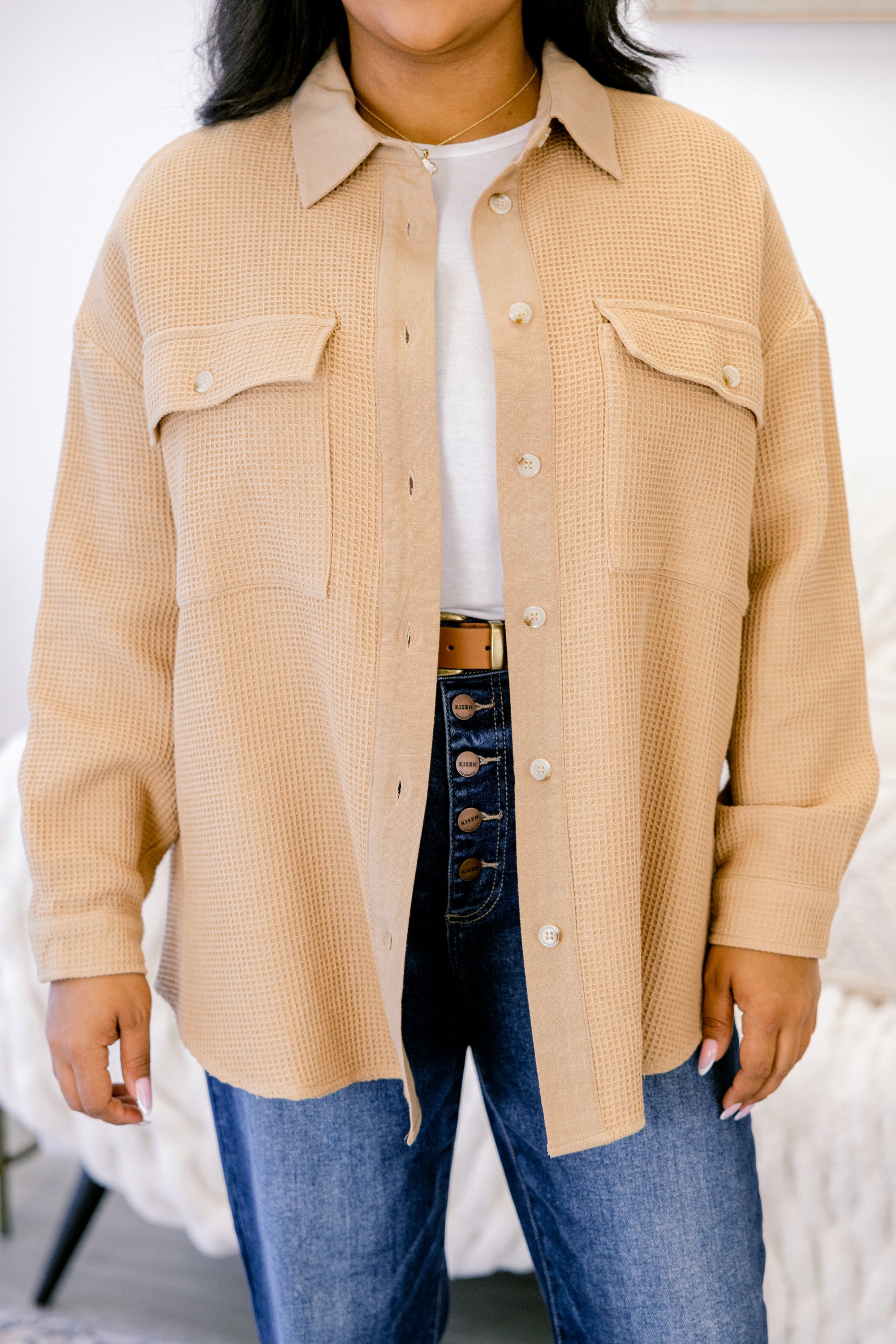 Fall Mornings Jacket, Khaki