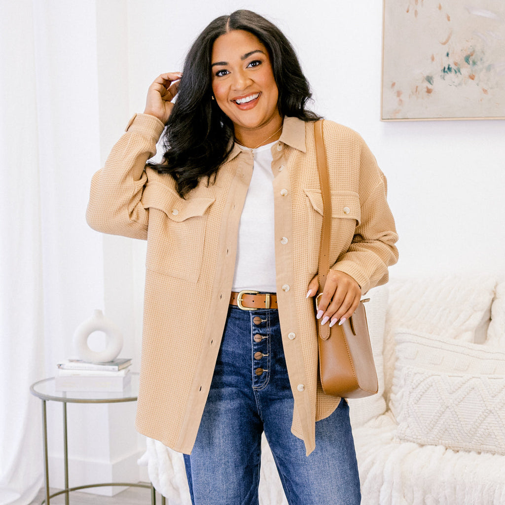 Fall Mornings Jacket, Khaki