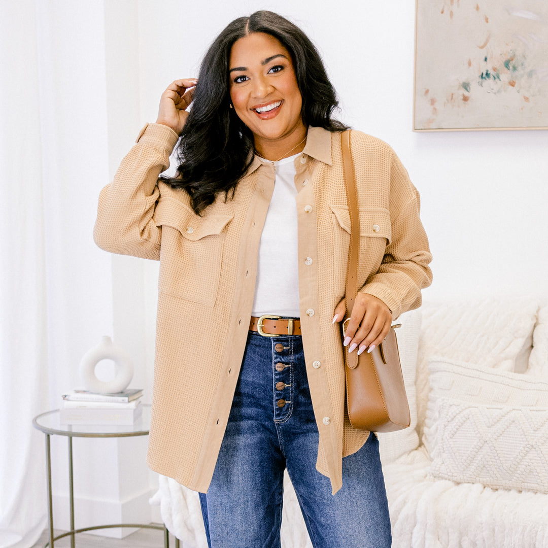 Fall Mornings Jacket, Khaki