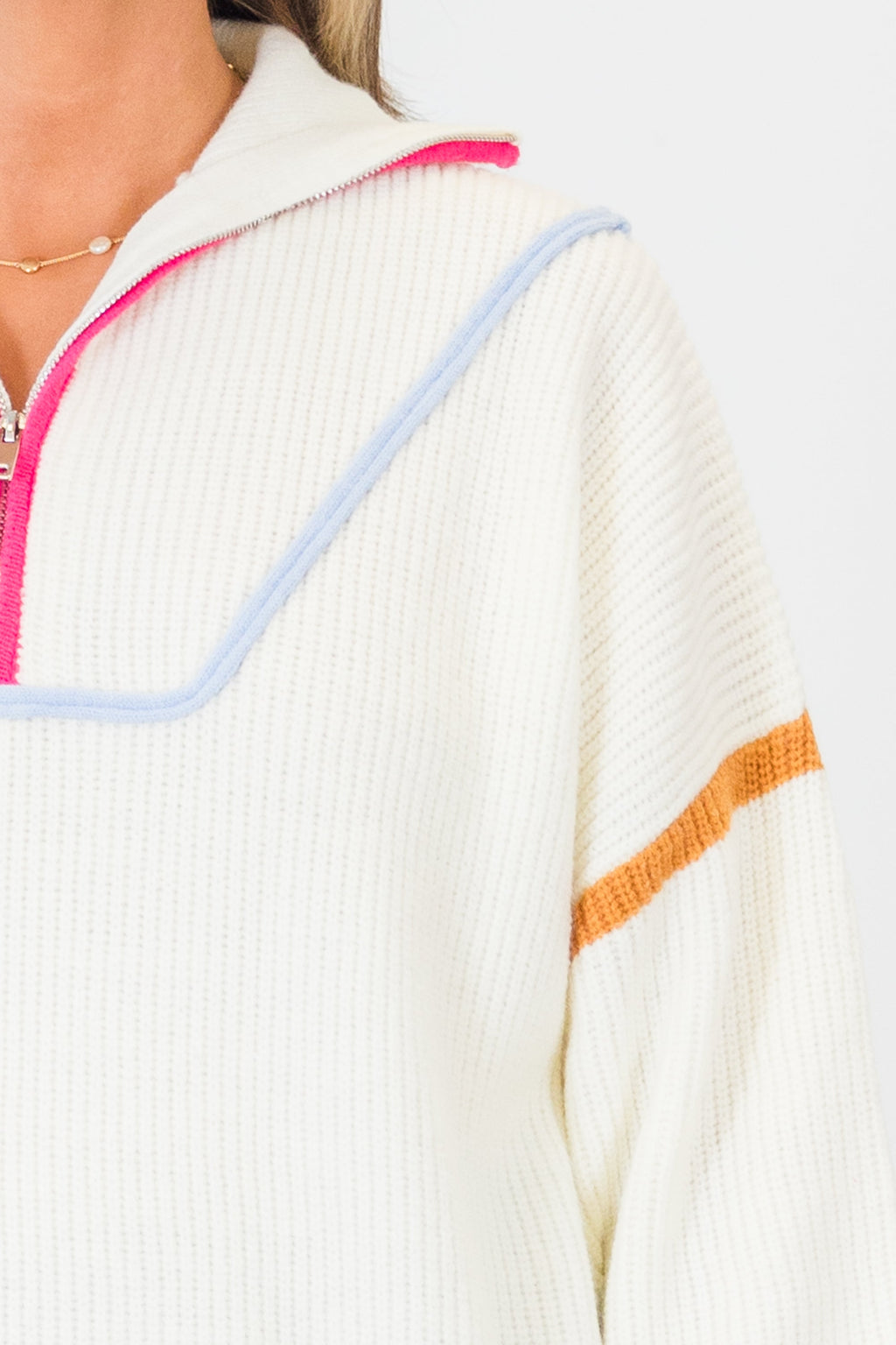 Falling For Fall Sweater, Cream