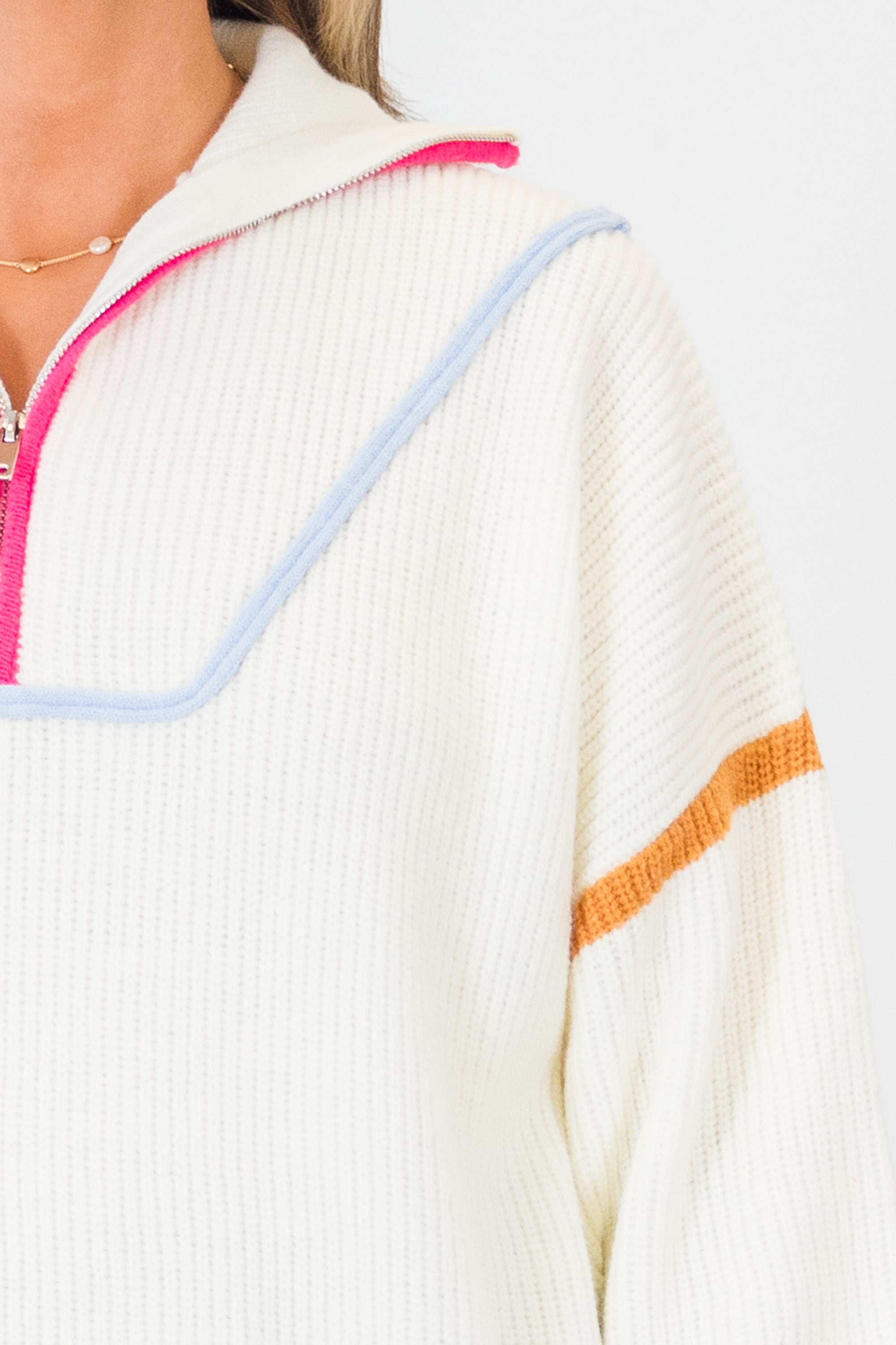 Falling For Fall Sweater, Cream