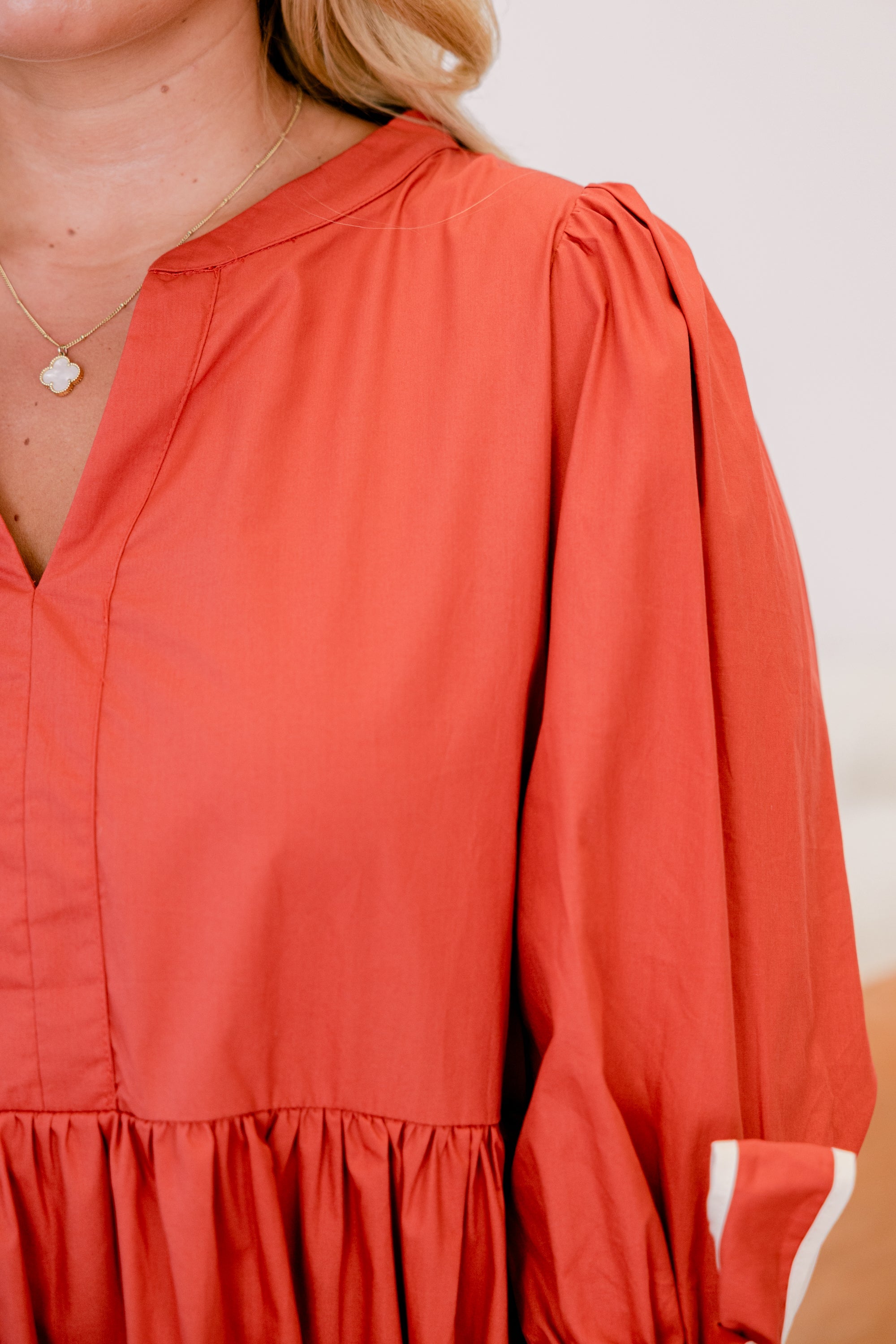 Falling Slowly Top, Orange