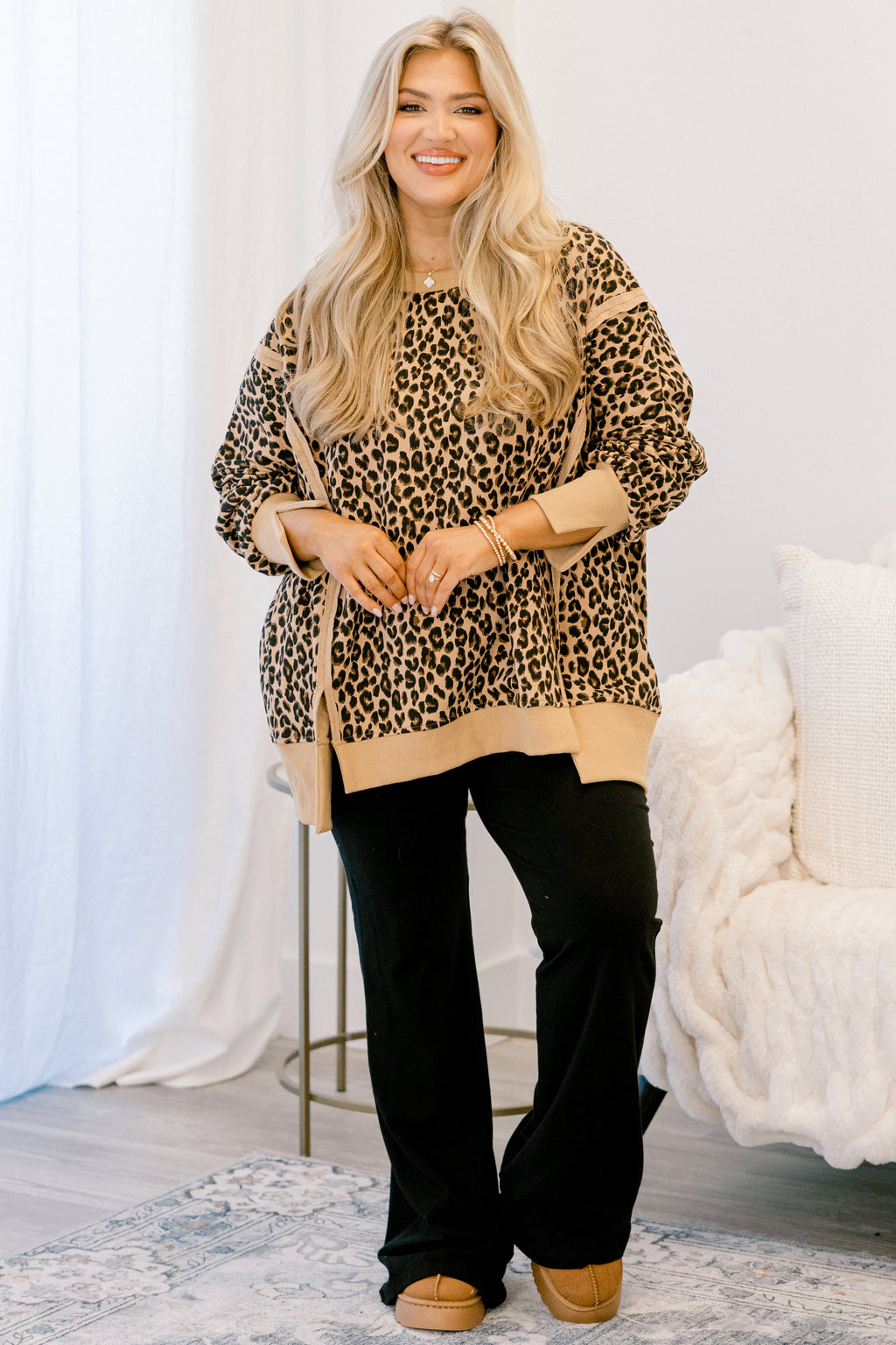 Familiar Feelings Leggings, Black