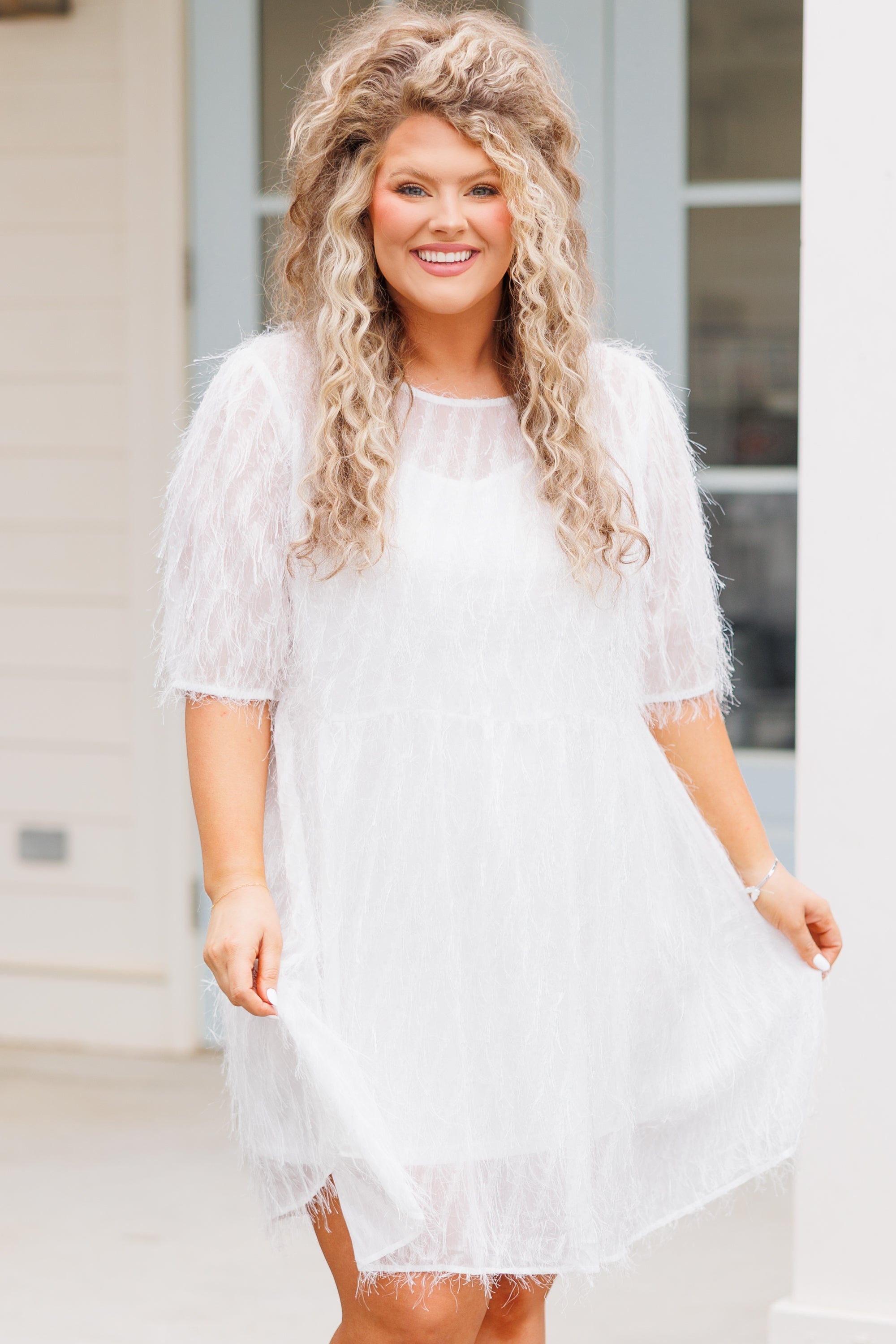 Fancy Like Dress, White