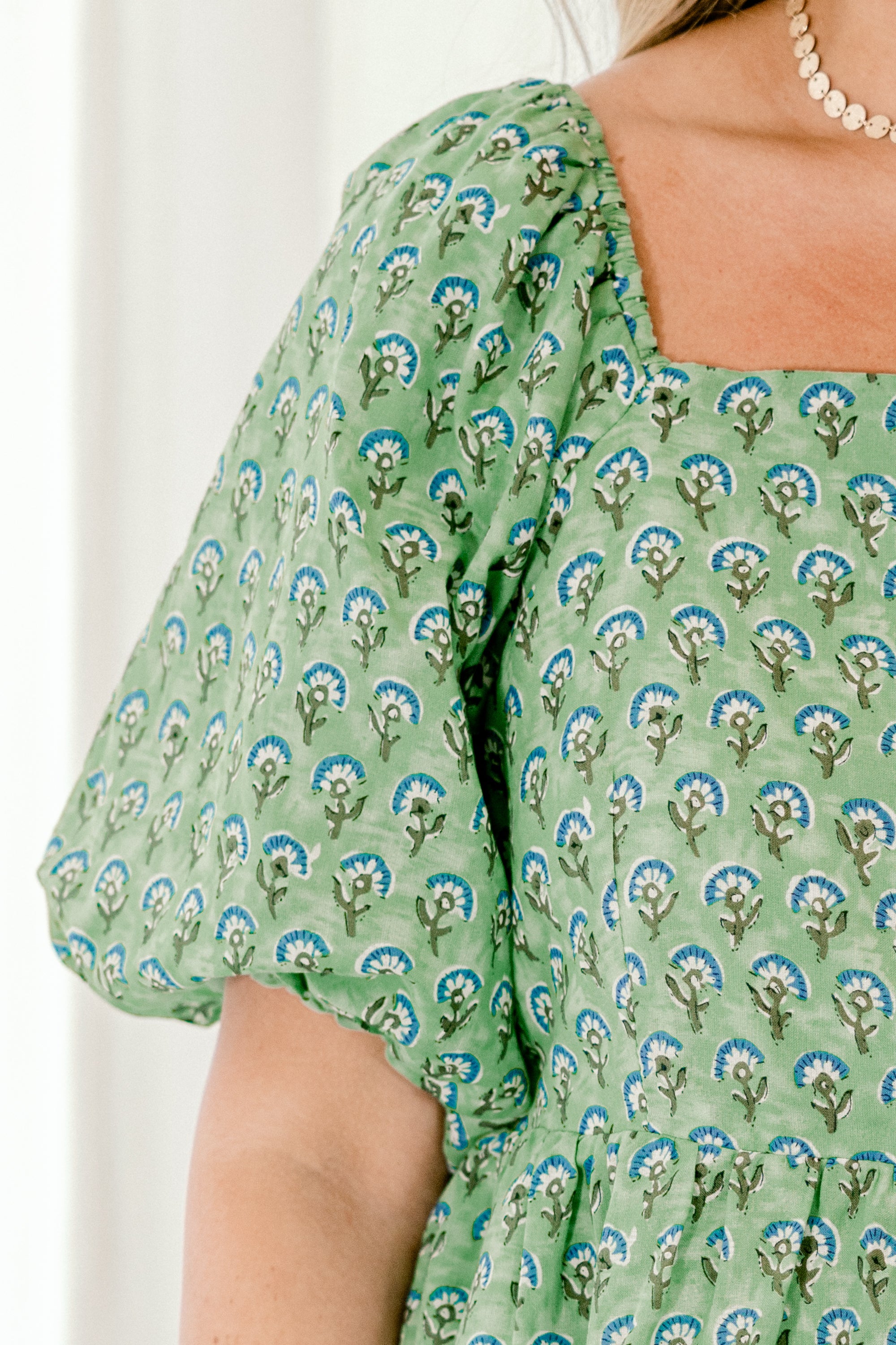 Feel About It Top, Green
