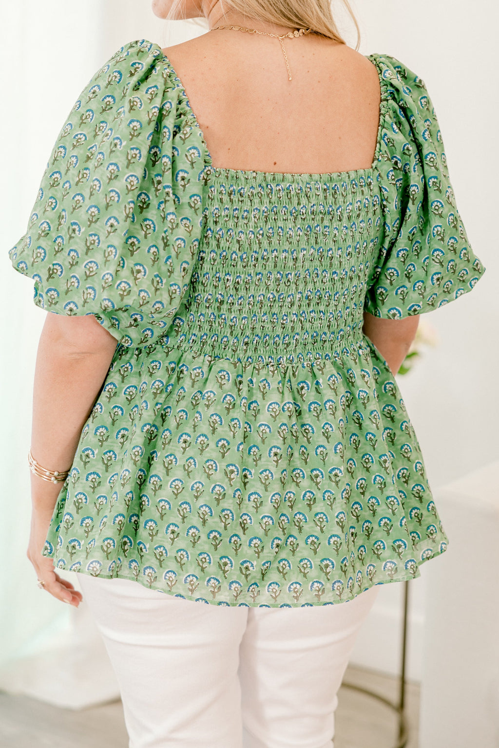 Feel About It Top, Green