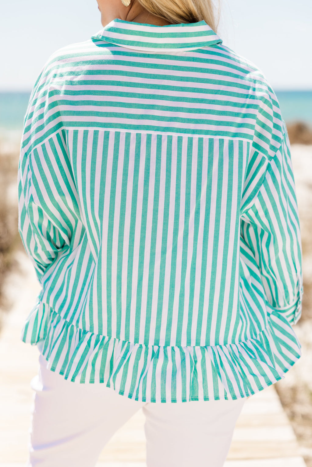 Feel Free Top, Turquoise
