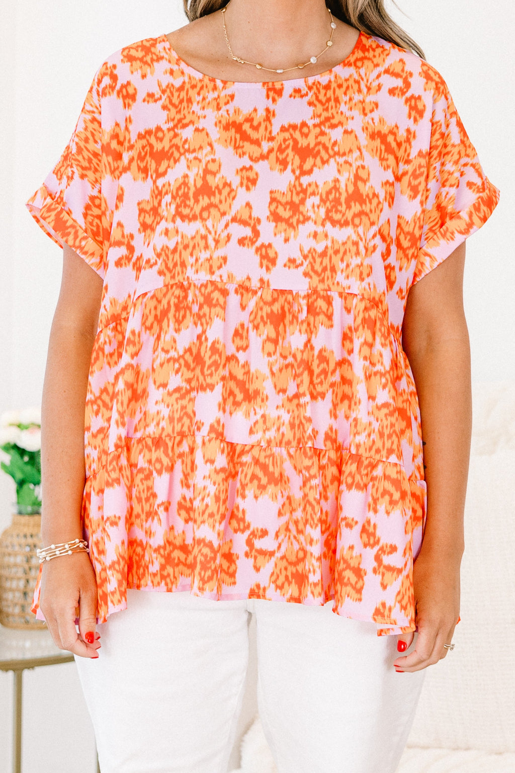Feeling Accomplished Top, Orange