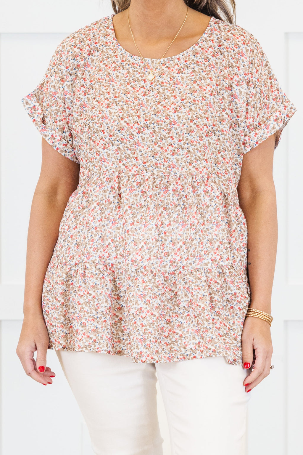 Feeling Accomplished Top, Taupe