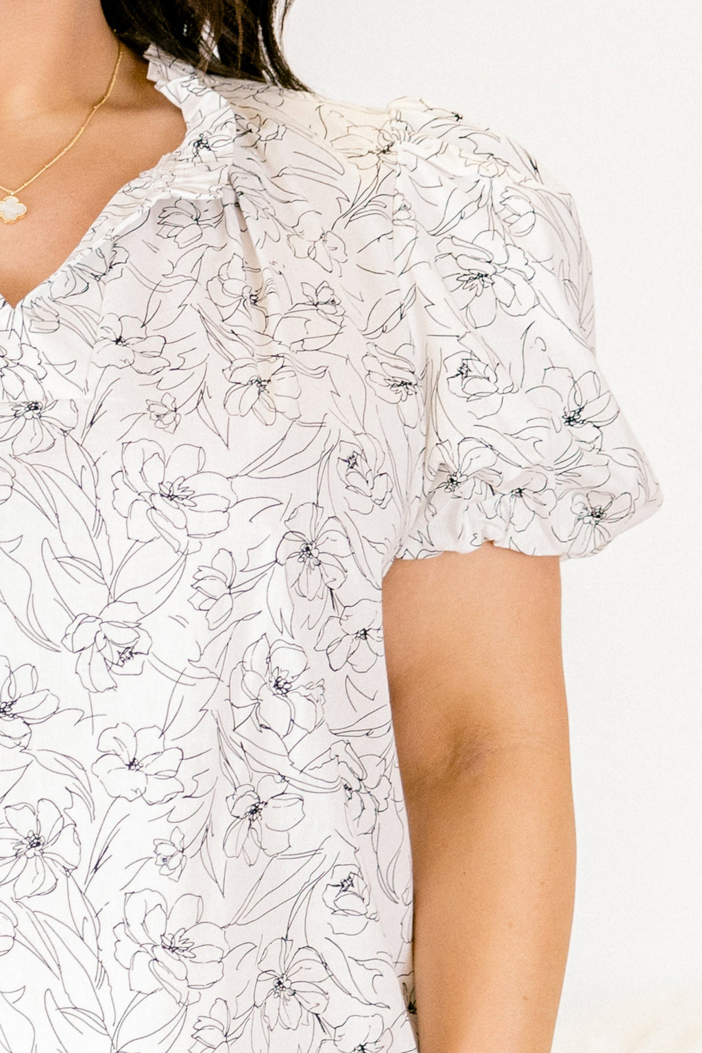 Feeling Connected Top, White
