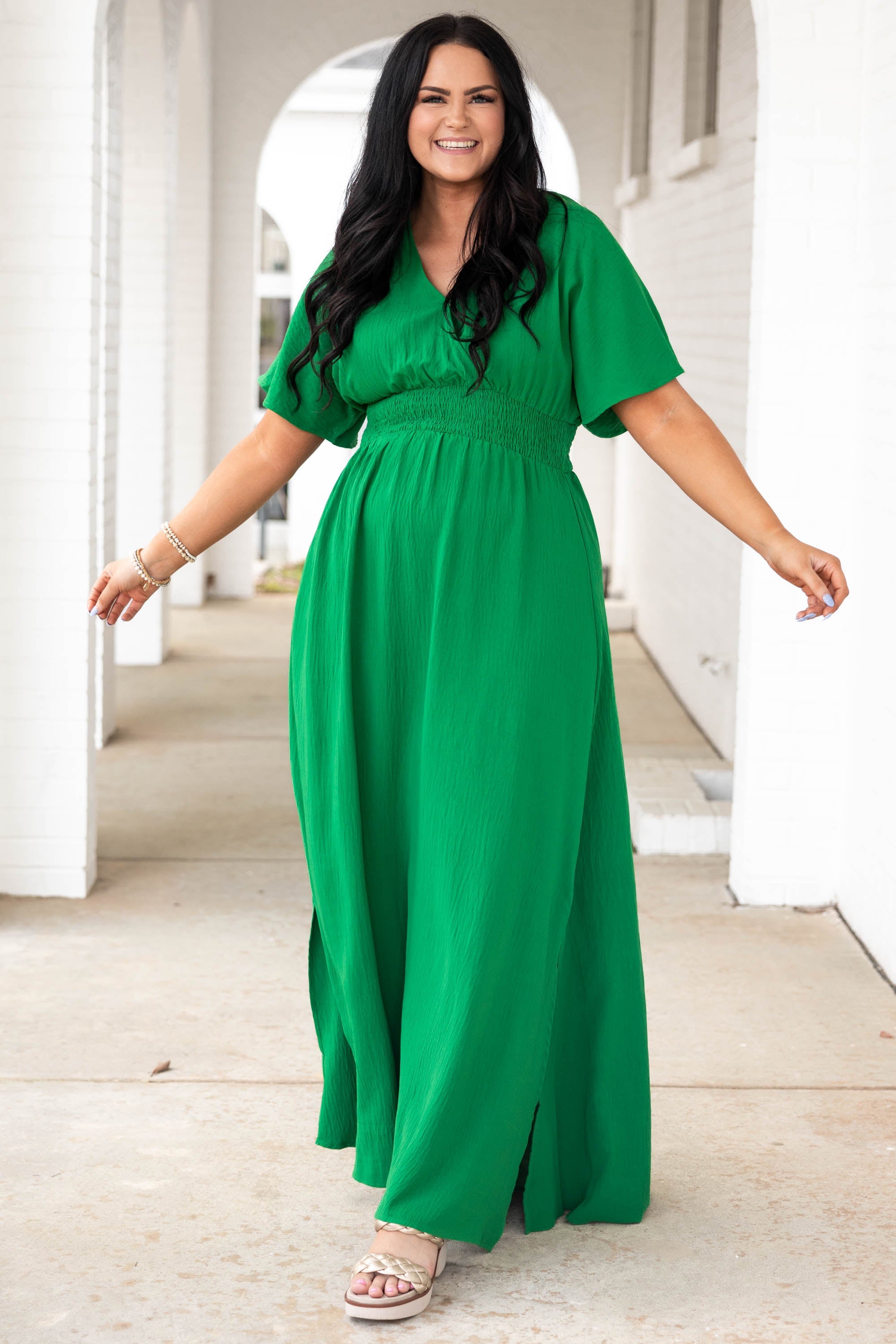 Feeling Good Maxi Dress, Kelly Green