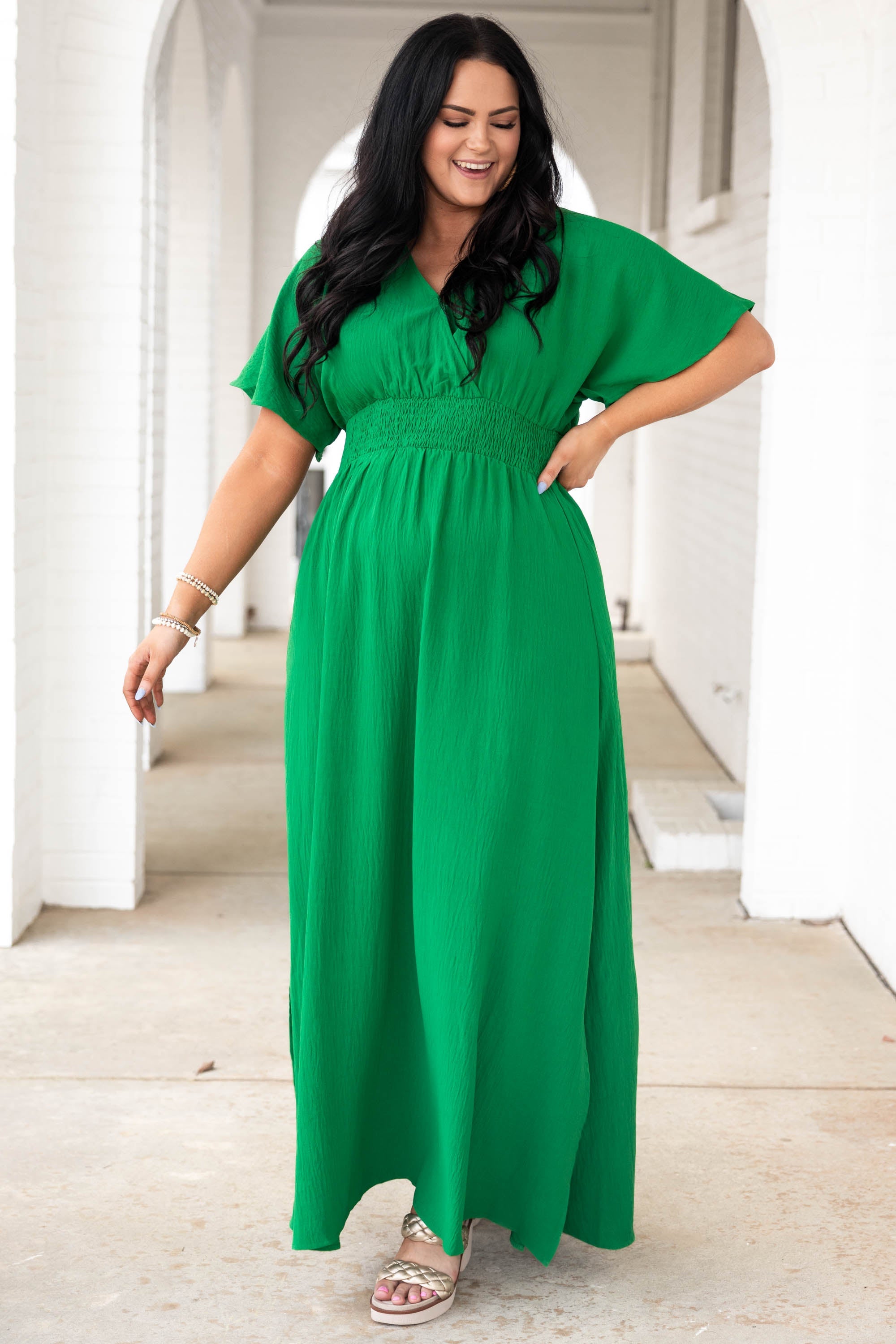 Feeling Good Maxi Dress, Kelly Green
