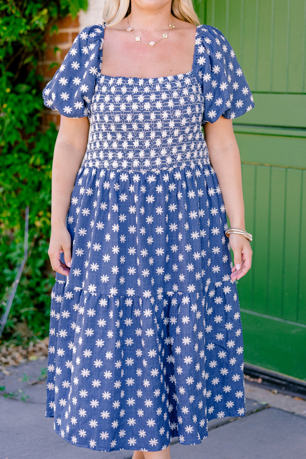 Feeling Grateful Midi Dress, Denim