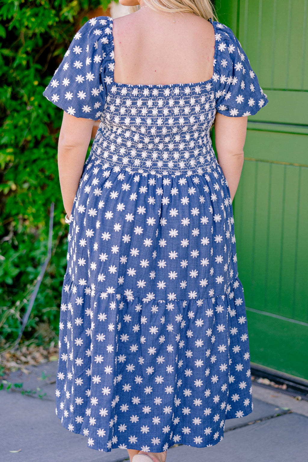 Feeling Grateful Midi Dress, Denim