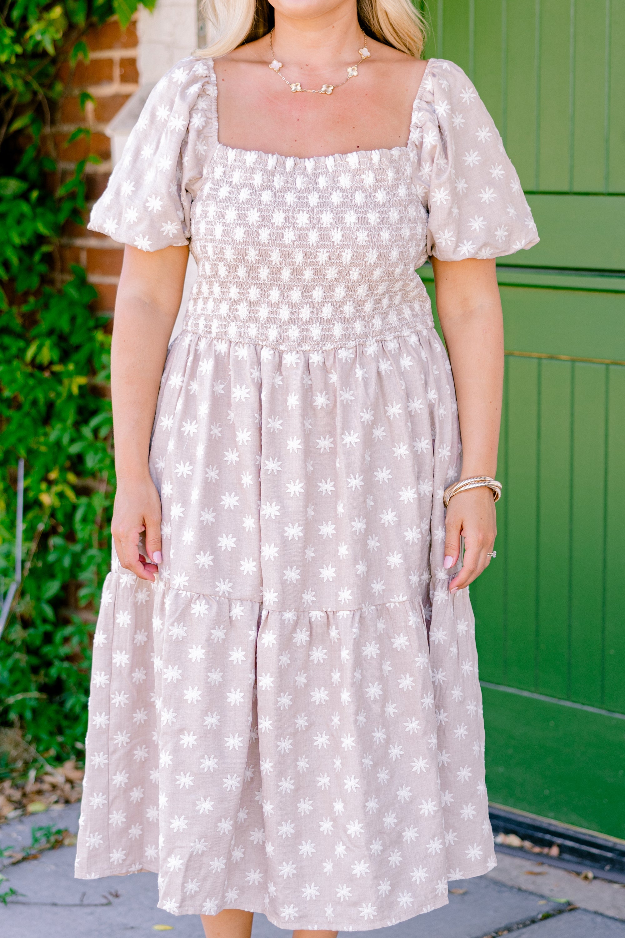 Feeling Grateful Midi Dress, Taupe