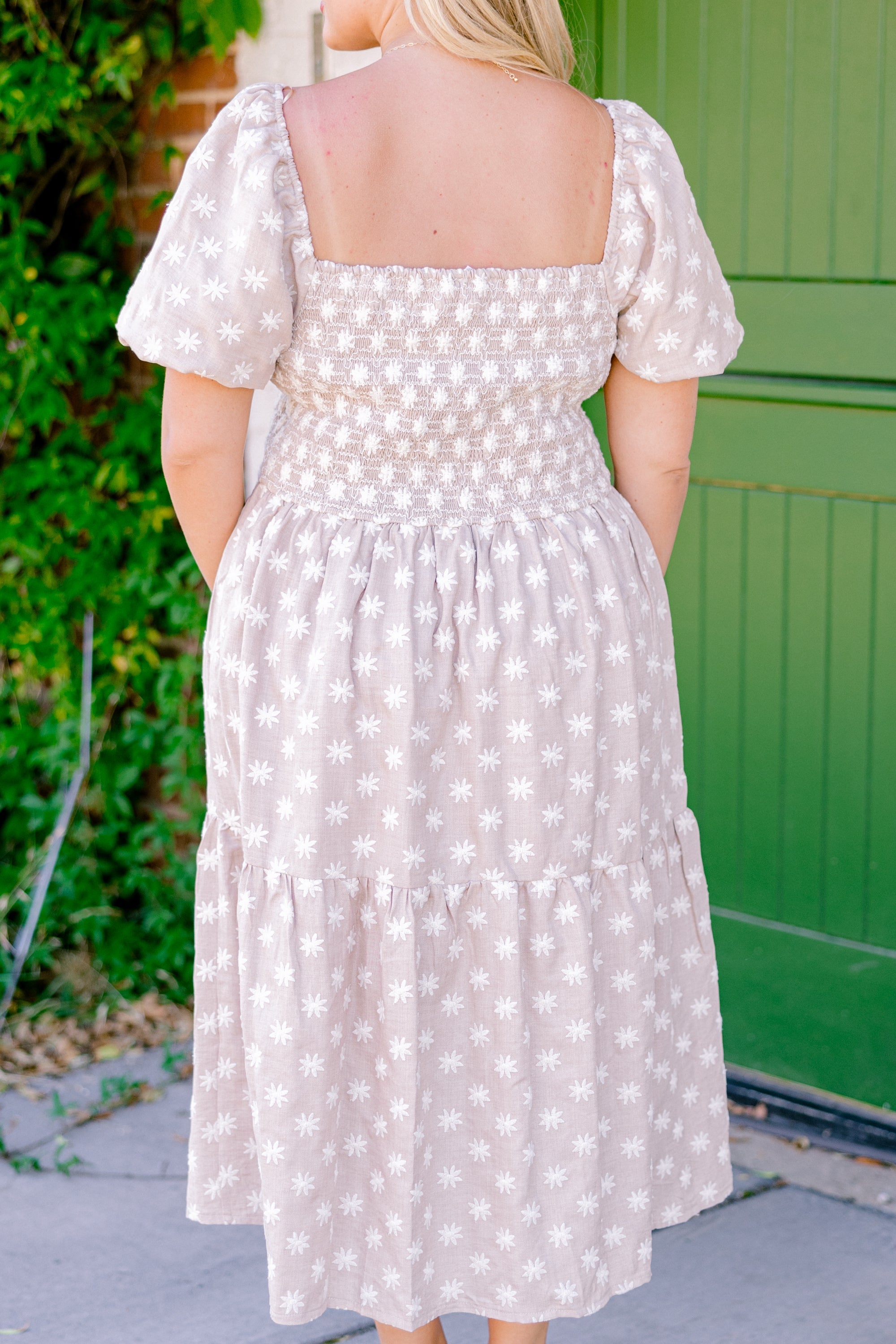 Feeling Grateful Midi Dress, Taupe