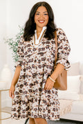 Feeling Like Herself Dress, Taupe