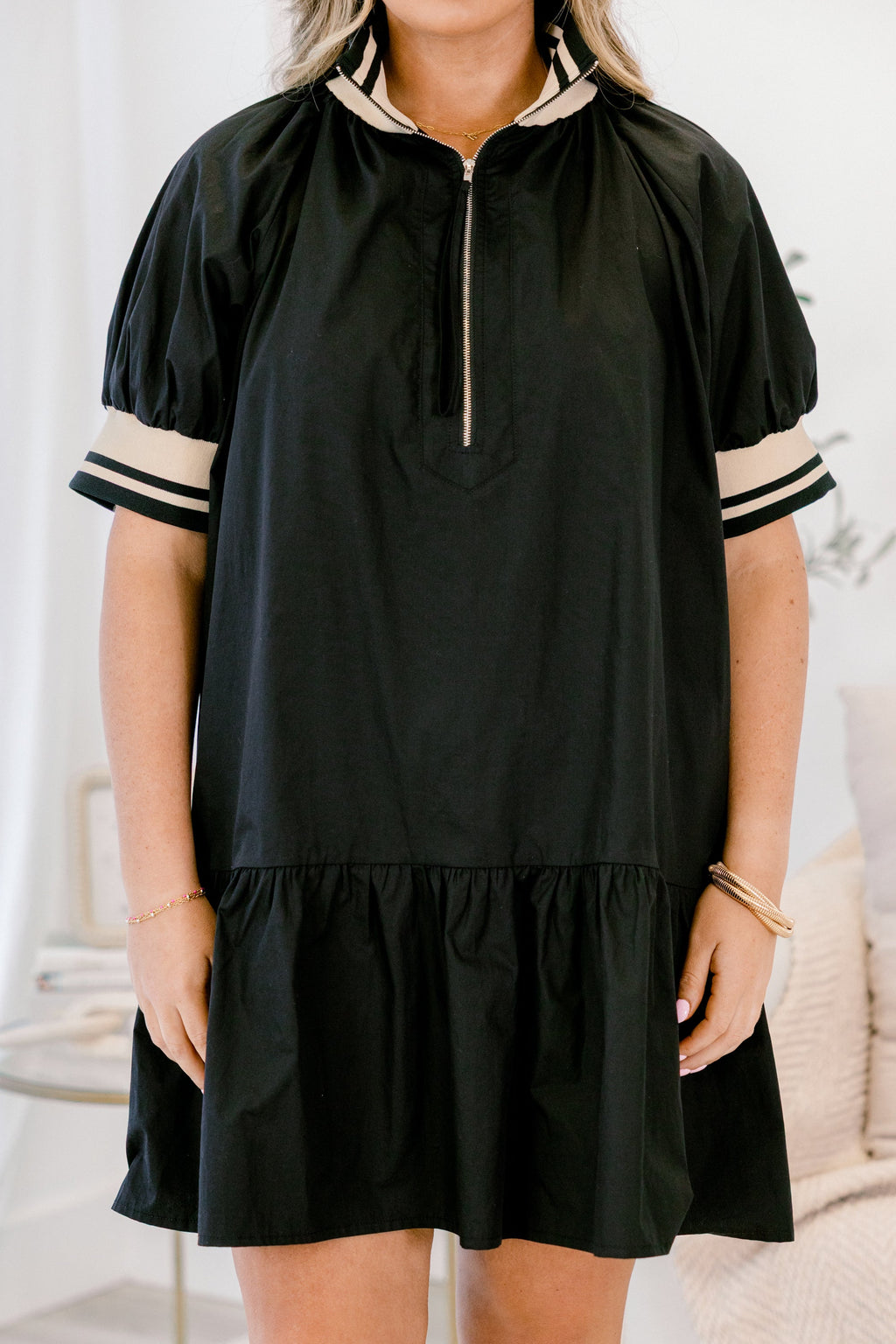 Feeling Like Yourself Dress, Black