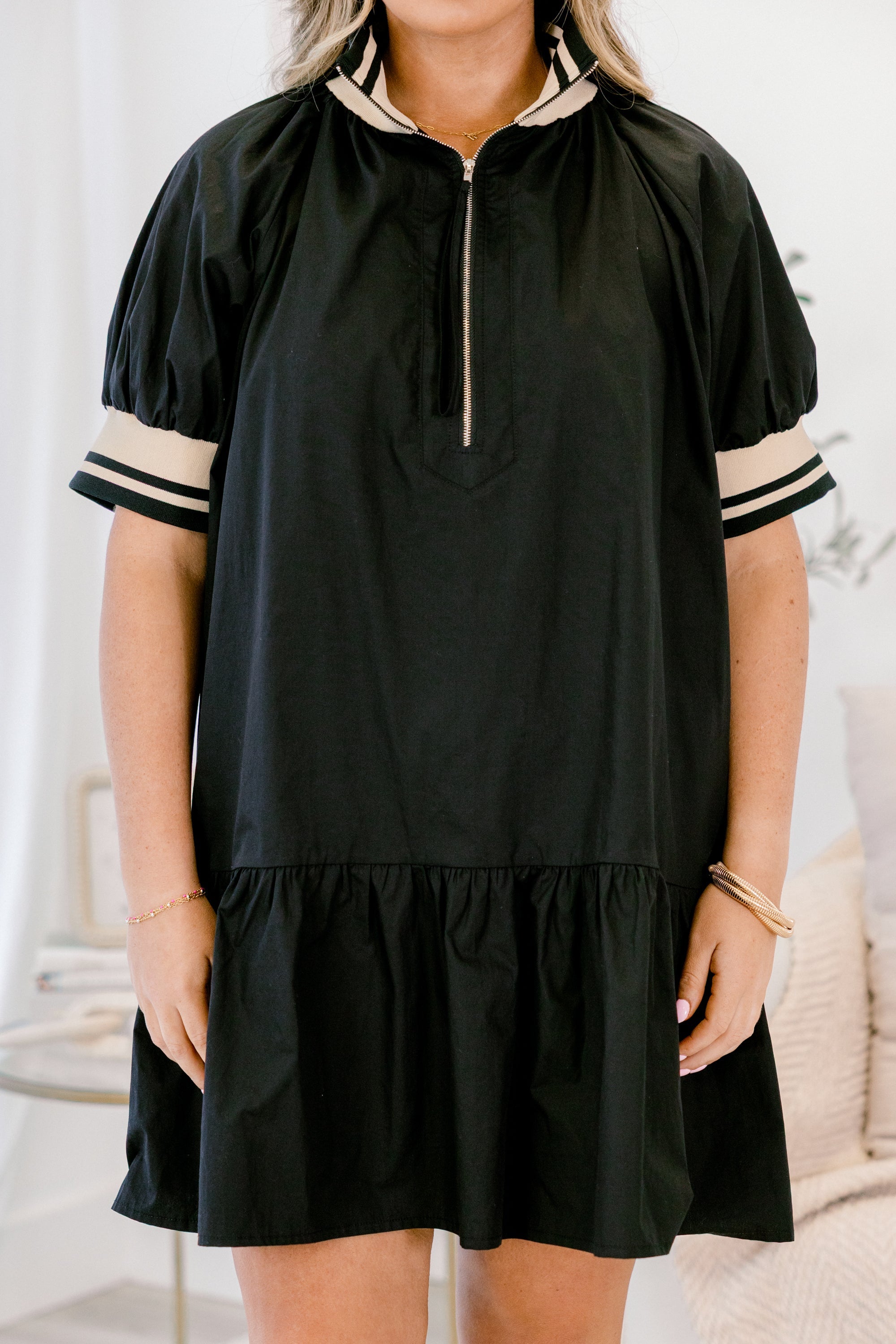 Feeling Like Yourself Dress, Black