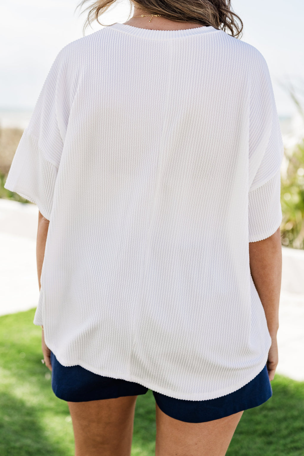Feeling Patriotic Top, Off White