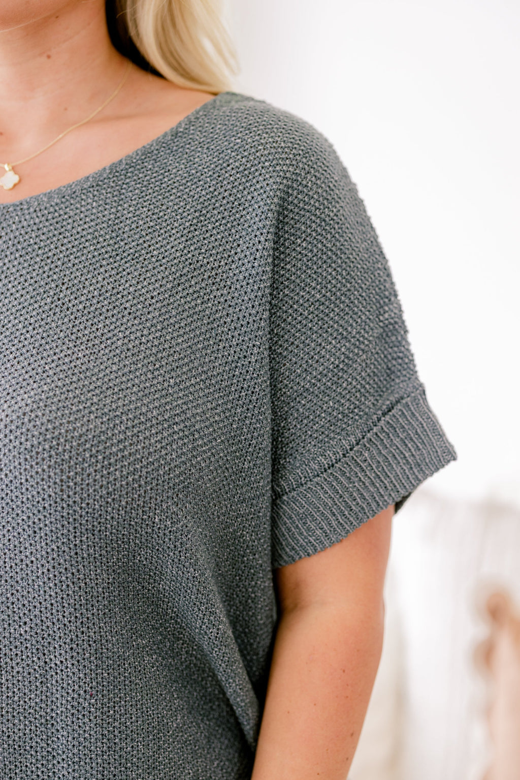 Feels Like The Moment Sweater, Ash Jade