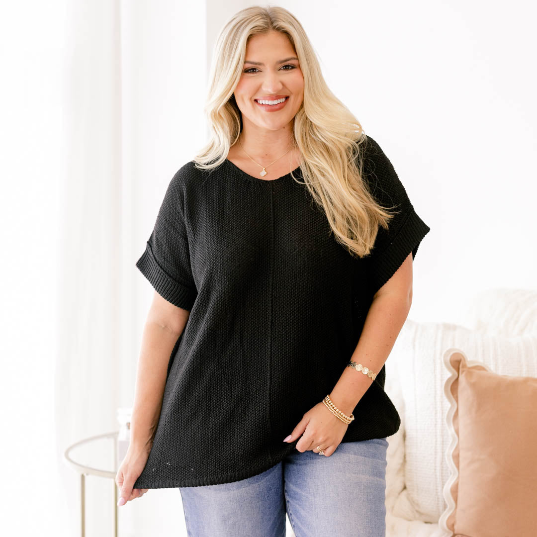 Feels Like The Moment Sweater, Black