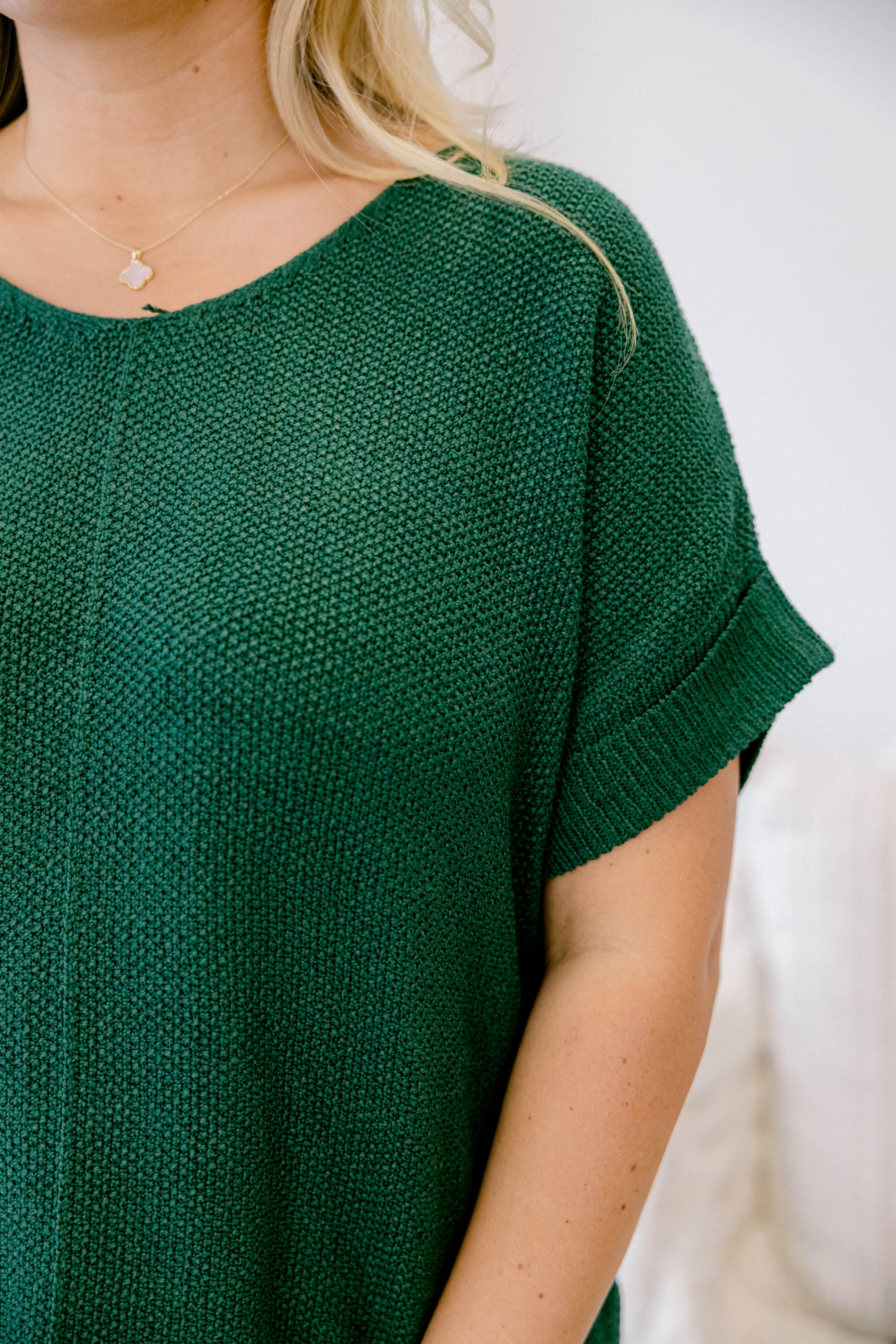 Feels Like The Moment Sweater, Dark Green
